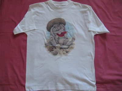 MID SUMMER FANTASTIC CLEARING SALE- T-SHT-CAT EATING W.MELON UNFORGETTABLE GIFT- AMERICAN T-SHIRT PRINTED(CAT EATING WATER MELON) AMERICAN MOTIVE-TOP QUALITY-LOWEST PRICE GAURANTEE-DO NOT MISS THIS CHANCE-ART NO. 197912265