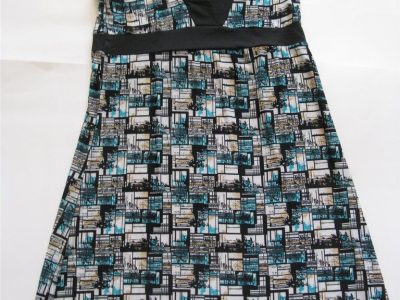 MID SUMMER FANTASTIC CLEARING SALE-INDIAN 100% POLYESTER TUNIKA DESIGNED BY A FRENCH DESIGNER WITH BEAUTIFUL GEOMATRICLE PRINTS FOR YOUNG GIRLS-TOP QUALITY-LOWEST PRICE GUARANTEED-TRY ONCE-DO NOT MISS THIS CHANCE-50% DISCOUNT-ART. NO.17/36105747