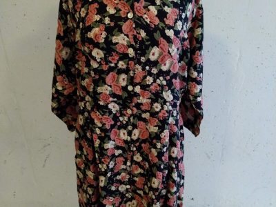 SUMMER FANTASTIC CLEARING SALE-INDIAN BEAUTIFUL FLORAL DRESS IN VISCOSE FOR LONG LADIES ll GUARANTEED LOWEST PRICE ll DISCOUNT 50 % ll ART NO.18/49787718
