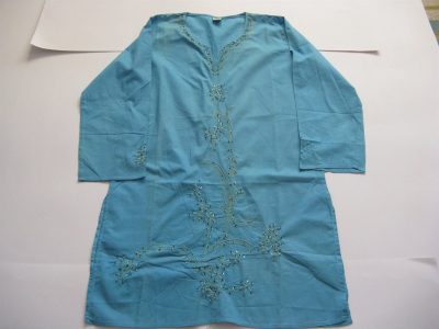MID SUMMER FANTASTIC CLEARING SALE-INDIAN 100% COTTON TUNIKA WITH BEAUTIFUL EMBROIDERY FOR LADIES- TOP QUALITY-LOWEST PRICE GUARANTEED-TOP QUALITY-TRY ONCE-DO NOT MISS THIS CHANCE-50% DISCOUNT-ART. NO.203703-317