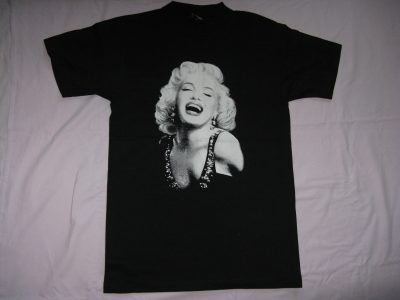 MID SUMMER FANTASTIC CLEARING SALE-T-SHT NICE MARILYN MONROE- UNFORGETTABLE GIFT- AMERICAN T-SHIRT PRINTED(CAT SLEEPING NEAR HAT) AMERICAN MOTIVE-TOP QUALITY-LOWEST PRICE GAURANTEE-DO NOT MISS THIS CHANCE-ART NO. 120816211