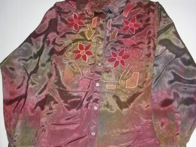 MID SUMMER FANTASTIC CLEARING SALE-INDIAN BLOUSE OF ARTIFICIAL SILK-L/XL-FOR LADIES- LOWEST PRICE GUARANTEED-TRY ONCE- DO NOT MISS THIS CHANCE - ART.NO.20171212-7593-DISCOUNT 60%-Sw.Kr.100-00