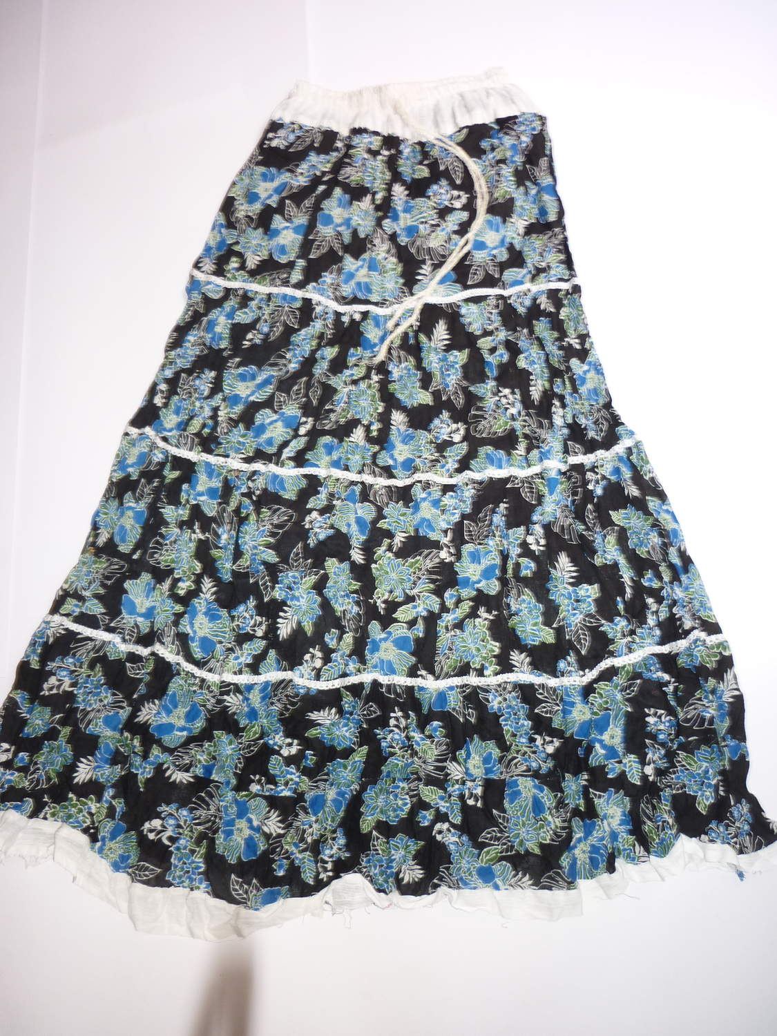 MID SUMMER FANTASTIC CLEARING SALE-Indian Floral Long Skirt || Guaranteed Lowest Price || 50 % Discount || Art. No. 35573772