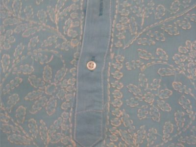 MID SUMMER FANTASTIC CLEARING SALE-Indian 100 % Cotton Full Embroidery Tunika-M/L Guaranteed Low Price || 60% Discount || Art. No. 2017-05-6058- Sw.Kr.100-00