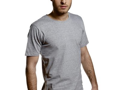AMERICAN PLAIN T-SHIRT-UNFORGETTABLE GIFT -TOP QUALITY-DARK GREY-LOWEST PRICE GUARANTEED-DO NOT MISS THIS CHANCE-ART NO. 61036-REA 27 %