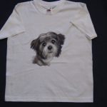 MID SUMMER FANTASTIC CLEARING SALE-Art.No.12000-American T-Shirt with American motive of Dog-Rea 50%