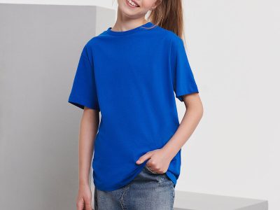 AMERICAN PLAIN T-SHIRTS FOR KIDS-ROYAL BLUE-UNFORGETTABLE GIFT-TOP QUALITY-BOMBASTIC LOWEST PRICE GUARANTEED-DO NOT MISS THIS CHANCE-ART NO. 61033-REA 27%