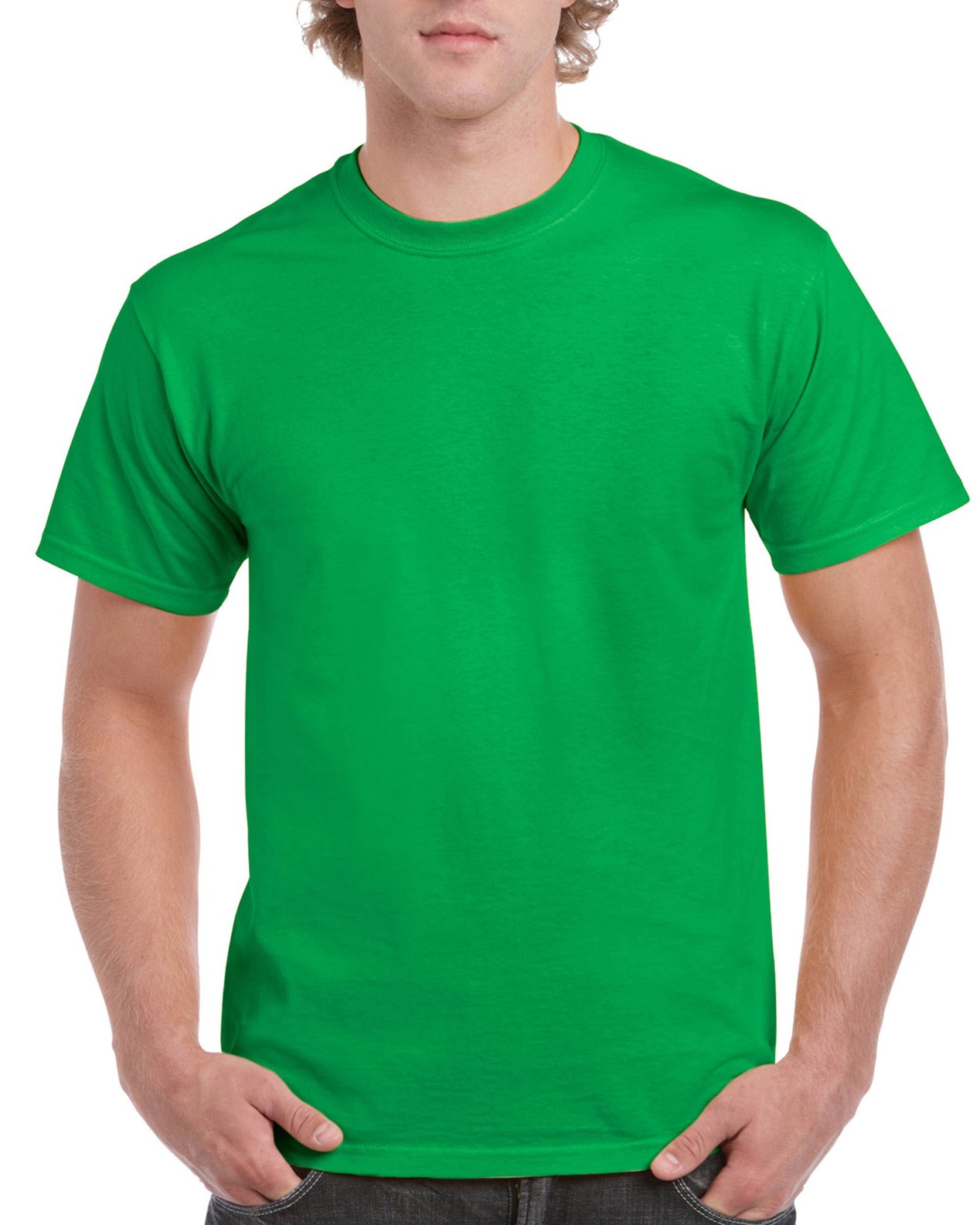 AMERICAN PLAIN HEAVY COTTON "GILDAN" T-SHIRT- MEMORABLE GIFT- TOP QUALITY-LOWEST PRICE GUARANTEED-AVAILABLE IN MANY COLORS-DO NOT MISS THIS CHANCE-ART.NO.GIL5000-REA 27%