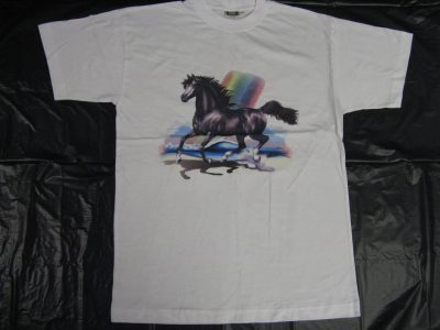 T-SHIRTHORSE RUNNING FAST- UNFORGETTABLE GIFT- AMERICAN T-SHIRT PRINTED(CAT SLEEPING NEAR HAT) AMERICAN MOTIVE-TOP QUALITY-LOWEST PRICE GAURANTEE-DO NOT MISS THIS CHANCE-FREE HOME(POST OFFICE) DELIVERY-ART NO. 1979122653-REA 50%