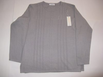 MID SUMMER FANTASTIC CLEARING SALE-JUMPER FOR LADIES-GREY COLOR -LARGE-LOWEST PRICE GUARANTEED-TRY ATLEAST ONCE- DO NOT MISS THIS CHANCE-50% DISCOUNT-ART.NO.2017117107
