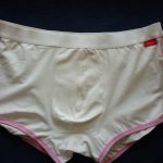 MEN'S UNDERWEAR (BRIEF) II GUARANTEED TOP QUALITY II OFF WHITE WITH PINK LININGIIDON'T MISS THIS CHANCE-3 Pcs.II FREE HOME DELIVERY(POST NORD)IIDISCOUNT 35% IIART.No.190822-1060336