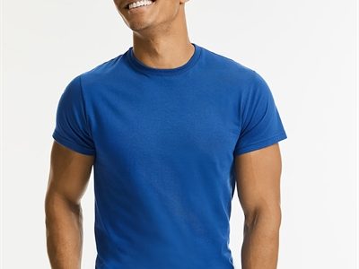 AMERICAN PLAIN T-SHIRT-UNFORGETTABLE GIFT -TOP QUALITY-ROYAL BLUE-LOWEST PRICE GUARANTEED-DO NOT MISS THIS CHANCE-ART NO. 61036-REA 27 %