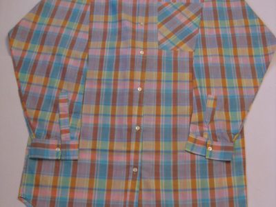 MID SUMMER FANTASTIC CLEARING SALE-INDIAN BEAUTIFUL CHECK DESIGN LONG SHIRT FOR LADIES/GENTS FOR WEARING WHILE GOING TO SLEEP -L/XL- DISCOUNT 60%- ART. NO. 201725329-Sw.Kr. 80-00